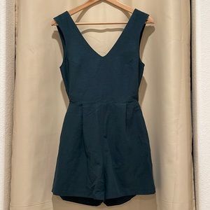 Club Monaco Emerald Green Romper